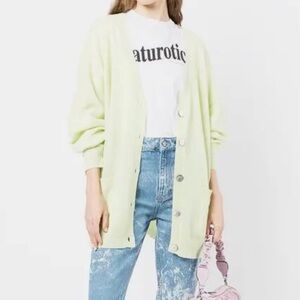 CRUSH. Women’s Canggua Oversized Cashmere Cardigan Sweater size small (1)